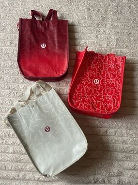 Lululemon Shopping bags Small Set Of Three